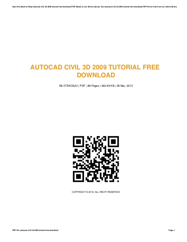 download autodesk civil 3d 2015